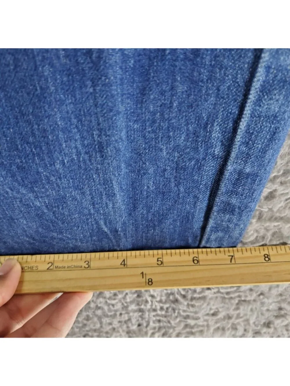 Levis Jeans Mens 34x32 Blue 511 Slim Fit Stretch Denim Classic 5-Pocket *Read*
